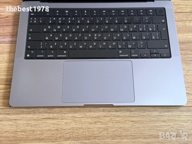 MacBook Pro 14`M1 Pro/10 CPU/16 GPU/1000GB SSD/16GB RAM/Батерия 83%, снимка 2 - Лаптопи за работа - 55376444
