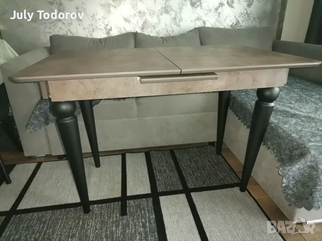 Разтегателна трапезна маса , снимка 4 - Маси - 55479811