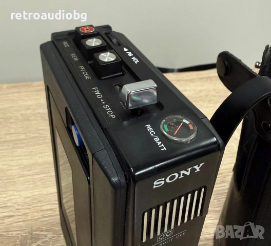 🔈Ретро журналистически касетофон Sony TC-42 – профилактиран, с оригинален калъф🔈, снимка 8 - Радиокасетофони, транзистори - 55192421