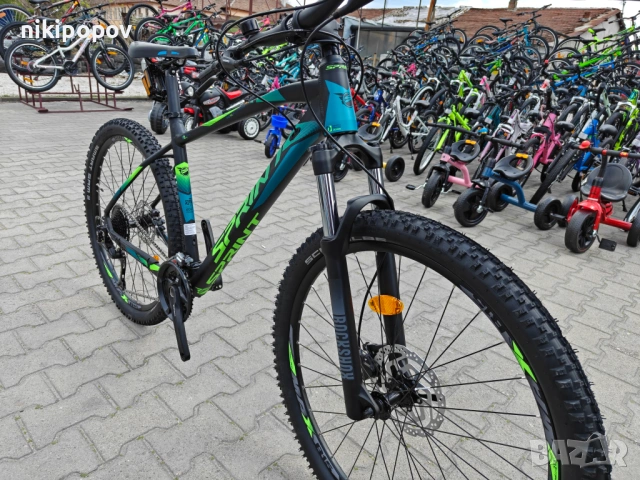 PA Велосипед 27.5" APOLON черен/син, снимка 5 - Велосипеди - 54277008