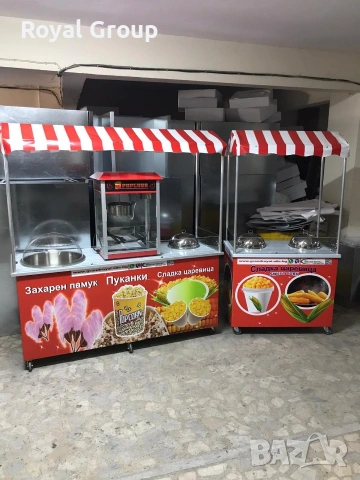 Колички за царевица на пара , снимка 11 - Колички за царевица - 54161631