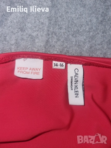 бански Calvin Klein 14-16 годишни, снимка 3 - Бански костюми - 55226160