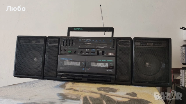 Seleco SRS70 работещ касетофон