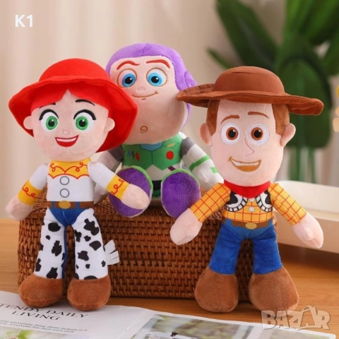Плюшени играчки Toy Story 25см, Той Стори Плюшена играчка 