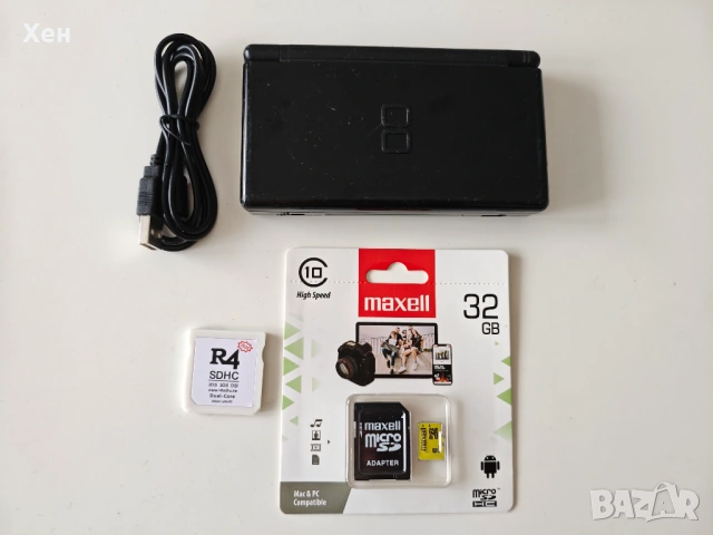 Nintendo DS Lite - R4 - качени много игри