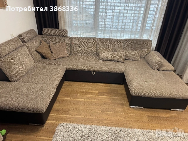 Продавам диван. Като нов, снимка 3 - Дивани и мека мебел - 54489783