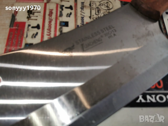 31СМ НОВ САТЪР С ДЪРВЕНА ДРЪЖКА 0806261737, снимка 15 - Ножове - 54823526