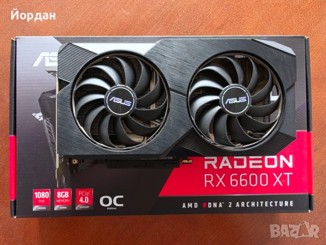  ASUS RX 6600 XT DUAL OC Edition 8 GB GDDR 6