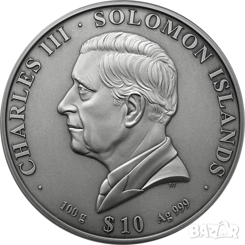 10 долара 2024 Вавилонските градини - 100 гр.сребърна монета, снимка 5 - Нумизматика и бонистика - 54083827