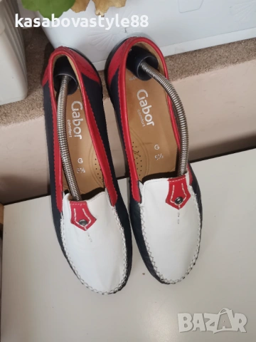 Обувки Gabor 38.5н.Естествена кожа , снимка 9 - Дамски ежедневни обувки - 54277723