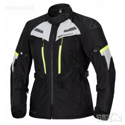 Дамско яке ALPINESTARS STELLA BOGOTA' PRO DRYSTAR BLK/GY, снимка 2 - Аксесоари и консумативи - 54482188