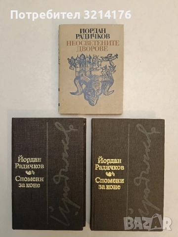 Неосветените дворове - Йордан Радичков (Отлично състояние)