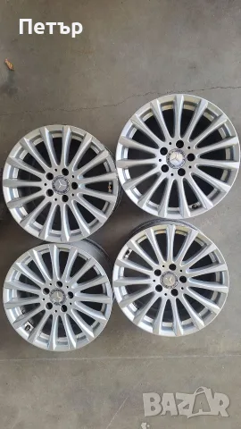 ОРИГИНАЛНИ АЛУМИНИЕВИ ДЖАНТИ  МЕРЦЕДЕС- W204 W205-5x112x66.5-17цола