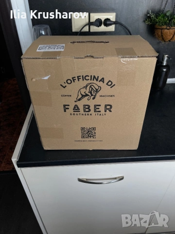 Кафемашина Faber Total Inox ITALY. С хартиени дози НОВА, снимка 9 - Кафемашини - 54516459