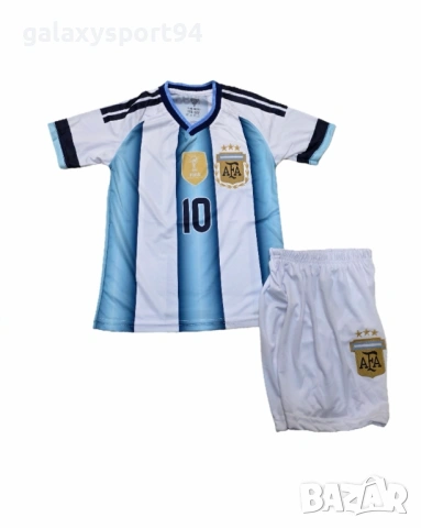 Марадона 10 Аржентина ДЕтски Екип Комплект за деца 2026г Меси, снимка 4 - Футбол - 54046482