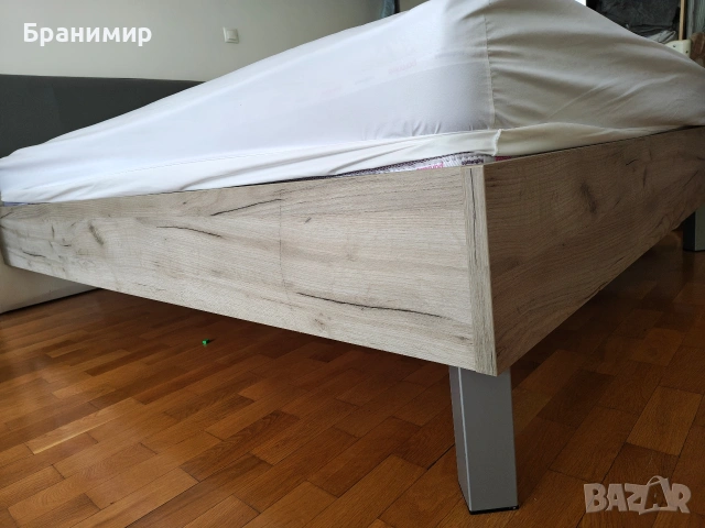 легло 160/200+подматрачна рамка+матрак, снимка 2 - Спални и легла - 54923633