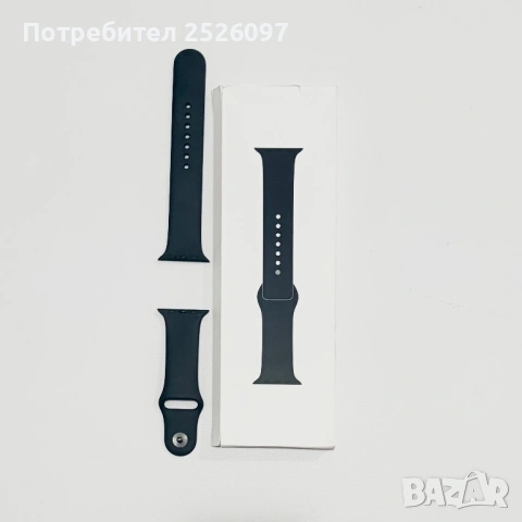 Оригинашна каишка Apple Watch 9 45mm Midnight Sport Band