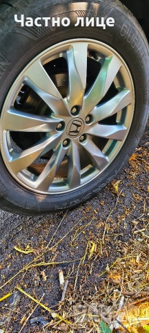Honda 18" джанти с летни гуми , снимка 3 - Гуми и джанти - 55249969