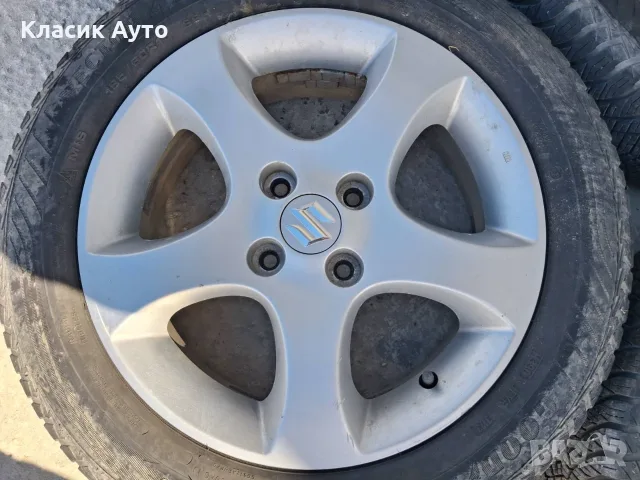 Алуминиеви джанти Suzuki 4x100 15-цола, снимка 4 - Гуми и джанти - 55586004