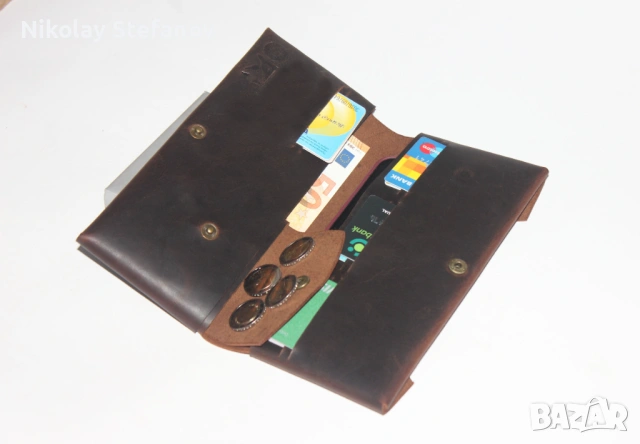 Дизайнерски оригами портфейл, снимка 3 - Портфейли, портмонета - 53950285