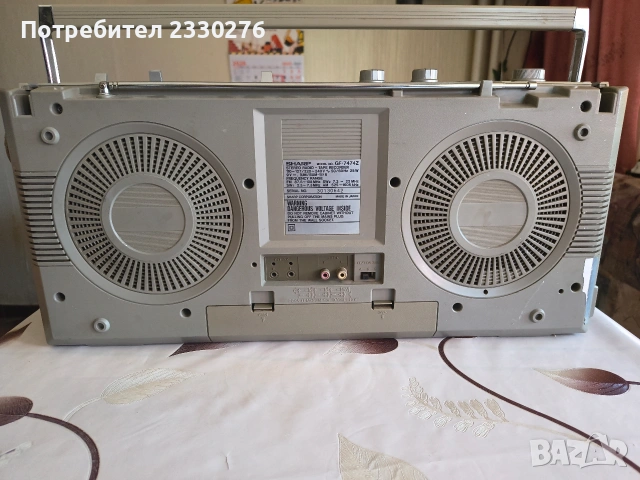 Sharp GF-7474, снимка 2 - Радиокасетофони, транзистори - 54453104