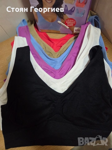 Комплект 6 броя дамски бюстиета на немската марка SlimMaxx размер XXL, снимка 3 - Бельо - 54242033