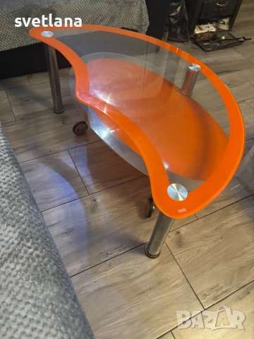 Холна стъклена маса, снимка 4 - Маси - 54030579