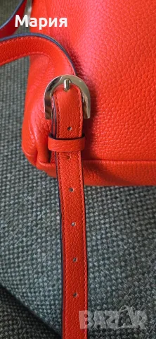 Раница естествена кожа coccinelle, снимка 4 - Раници - 55515974