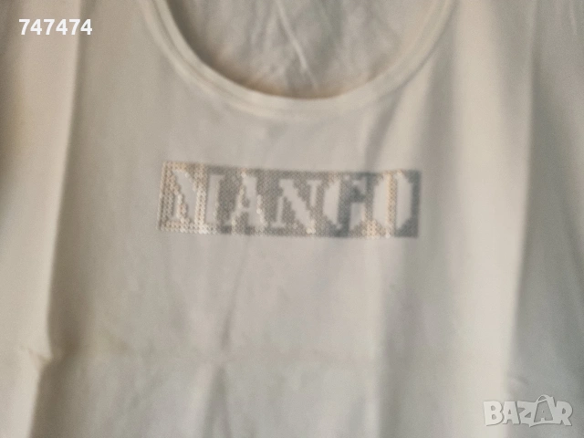 Страхотна тениска MANGO, ХL, снимка 2 - Тениски - 54281627