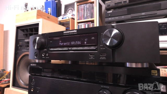 Marantz NR1506 Wi-Fi, Bluetooth, Airplay, 4k, снимка 2 - Ресийвъри, усилватели, смесителни пултове - 54724059