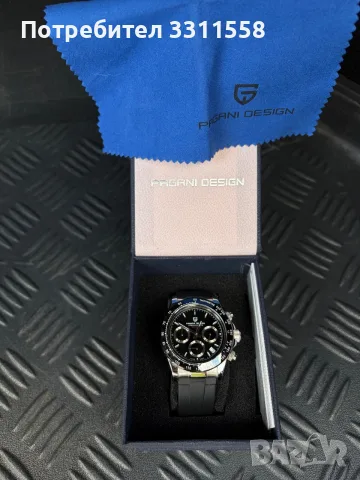 Pagani Design Daytona - часовник НОВ, снимка 3 - Мъжки - 55611484