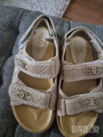 Chanel сандалиN37, снимка 3 - Сандали - 55014009