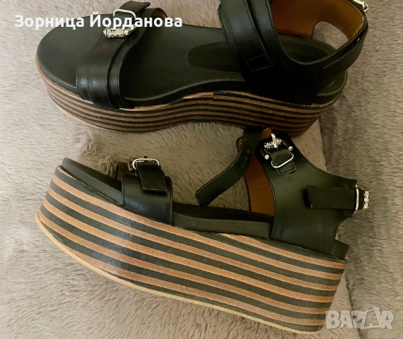 Ingiliz - дамски сандали на платформа, снимка 2 - Сандали - 54493315