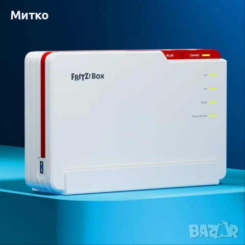 AVM FRITZ!Box 5690 Pro (Премиум Wi-Fi 7 рутер с трибандова връзка (2.4 GHz, 5 GHz, 6 GHz) до 18.5 Gb