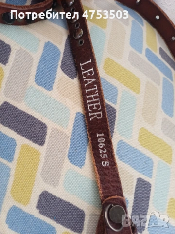 Кафяв колан с камъни естествена кожа , снимка 3 - Колани - 54325194