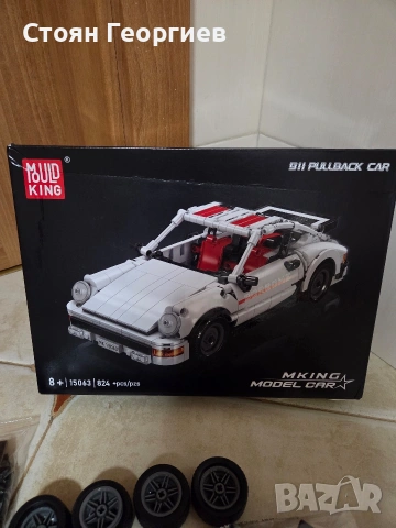 Чисто нов комплект за конструиране на модел кола Mould King 911 Pull-Back (модел 15063)., снимка 3 - Коли, камиони, мотори, писти - 54547415