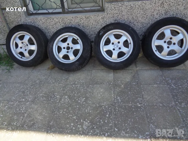 Продавам Лети джанти RC Design 15" 5х100  с гуми Tigar ДОТ 24