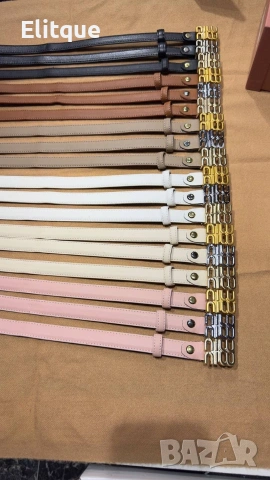 кожен колан от естествена кожа в кутия на марката miu miu , снимка 7 - Колани - 54220634