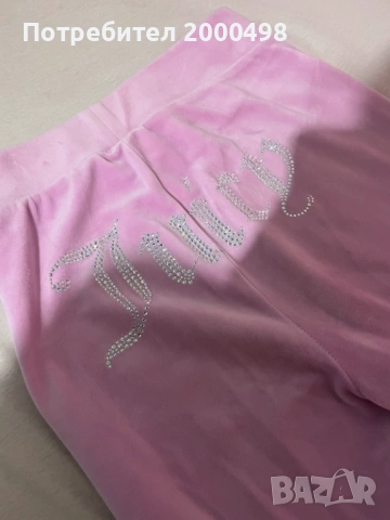 y2k Juicy couture розов велурен панталон
