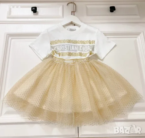 Детски рокли Dior Fendi Gucci D&G - 6-7 години, снимка 14 - Детски рокли и поли - 54718138