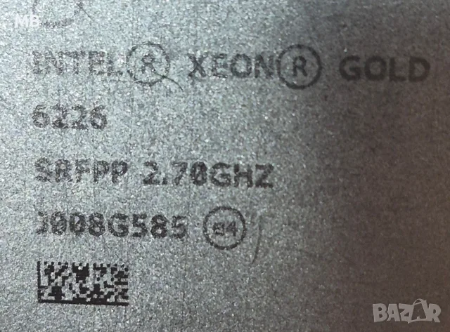 2бр. Intel Xeon Gold 6226 2.70GHz, снимка 2 - Процесори - 55305114