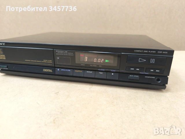 Cd Player SONY CDP-M30 , снимка 4 - Декове - 54453887