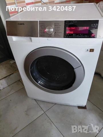 Пералня AEG 9кг 1600об на 6 месеца. , снимка 5 - Перални - 55191387