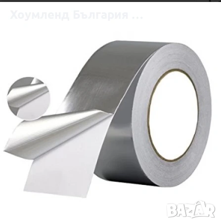 Здраво алуминиево тиско-изолационна термо и водоустойчива лента 10м, снимка 11 - Лепила и силикон - 54311966