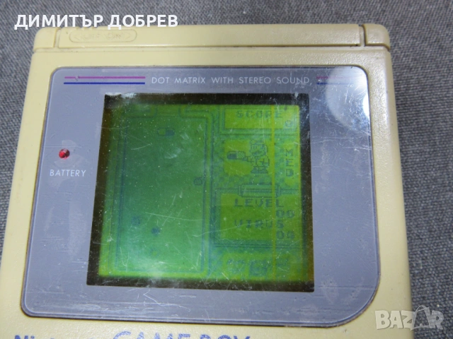 СТАРА РЕТРО КОНЗОЛА NINTENDO GAME BOY CLASSIC DMG-01 + Dr.MARIO, снимка 6 - Nintendo конзоли - 54159950