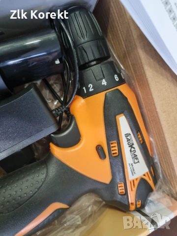 Акумулаторен винтоверт Baukraft , снимка 6 - Винтоверти - 54158204