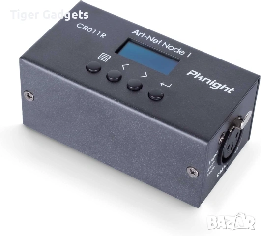 Pknight ArtNet DMX Ethernet Controller CR001R – Art-Net към DMX512 интерфейс, 1 Universe, двупосочен