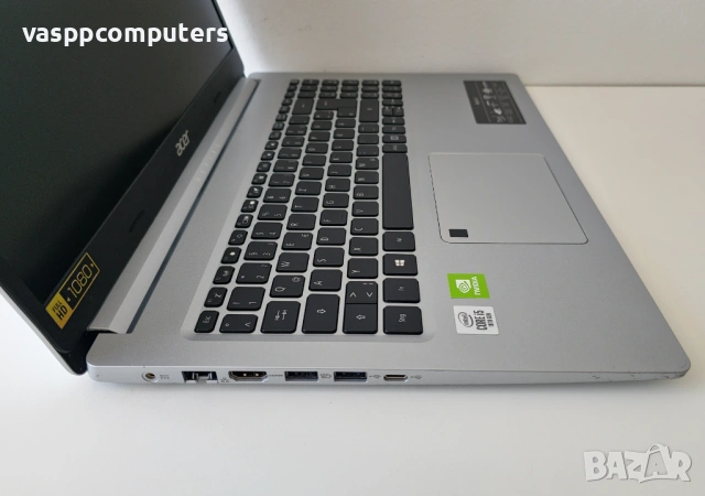 Acer Aspire 5 (A515-55G) / 15.6" / i5-1035G1 / GeForce MX350 / 8GB RAM / 256GB NVMe, снимка 5 - Лаптопи за работа - 54743785