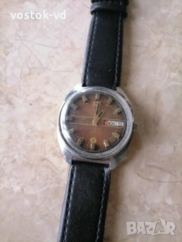 SLAVA 27 JEWELS  AUTOMATIC USSR РАБОТЕЩ  , снимка 6 - Антикварни и старинни предмети - 54353197