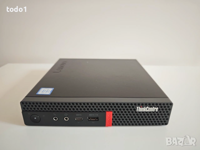 Lenovo ThinkCentre M720q Tiny Desktop i3-8100T/120GB/16GB, снимка 2 - Работни компютри - 55145685